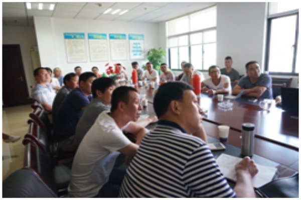 公司質(zhì)量創(chuàng)優(yōu)小組首次學(xué)習會議順利進行