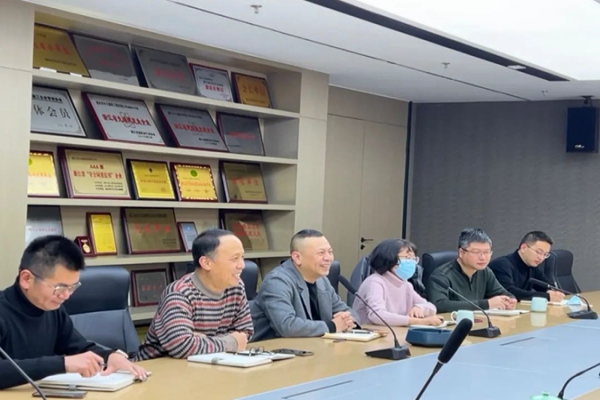 市建筑工程質(zhì)量管理站與中立建設(shè)開(kāi)展工程質(zhì)量交流會(huì)